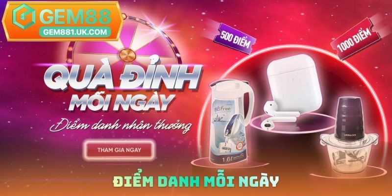Điểm danh mỗi ngày