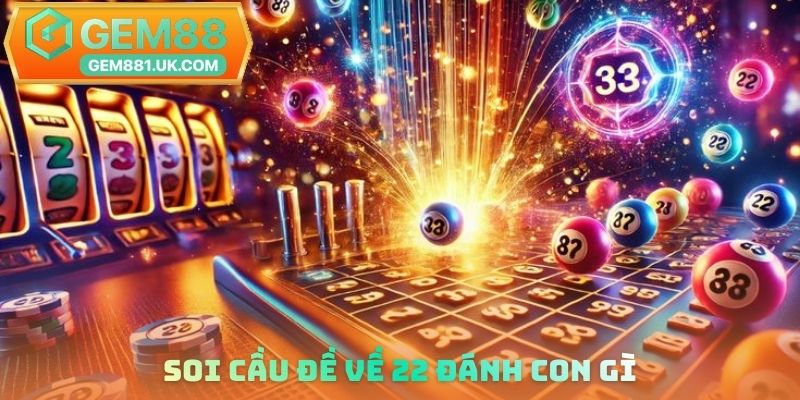 Soi cầu đề về 22 đánh con gì