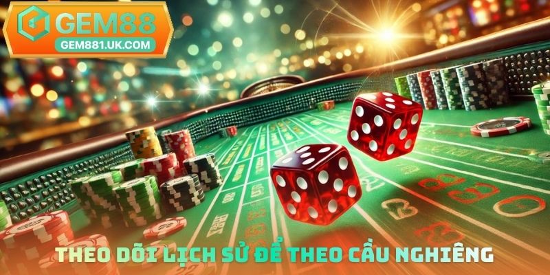Theo dõi lịch sử để theo cầu nghiêng